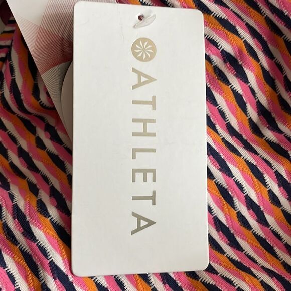 ATHLETA Marbella Mod Rise Bottom, Pink Print, Size XL 446709 - Picture 4 of 8